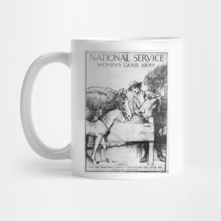 National Service - Women's Land Army Mug